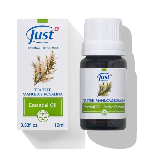 Aceite Esencial de Tea Tree, Manuca y Rosalina